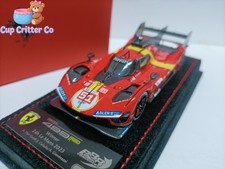 BBR 1:43 Ferrari 499P Winner LeMans 2023 Champion Racing Car Model