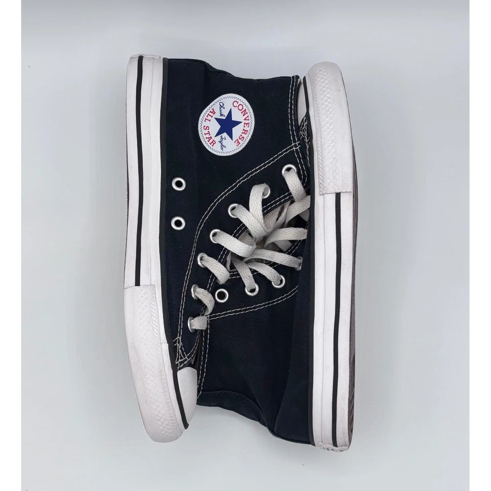Converse Chuck Taylor All Star High Top Sneakers Youth Size 3 Black Classic - Image 2 of 4