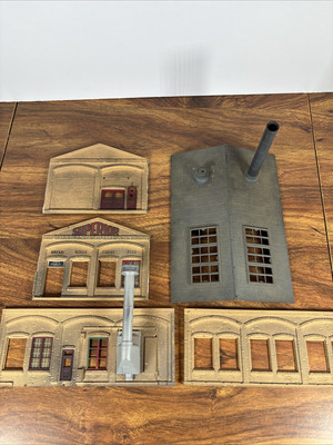 VINTAGE AHM Superior Baking Co. Train Village Building HO & S Gauge DISASSEMBLED