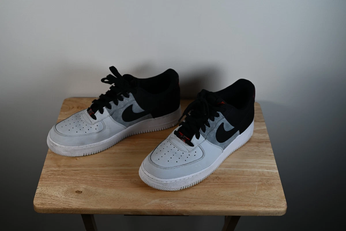 Nike Air Force 1 \'07 Black Pure Platinum Smoke Gray CZ0337-001 Size 8.5 Mens ++ NIKE Air Force 1  main image 2