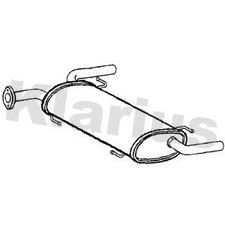 Klarius Tail Pipe With Back Box for Suzuki Swift Sport M16A 1.6 2006-2010