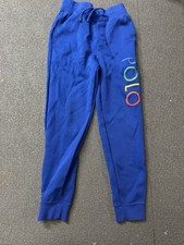 Polo Ralph Lauren Big Boys Ombre-Logo Double-Knit Jogger Pants Sz 8