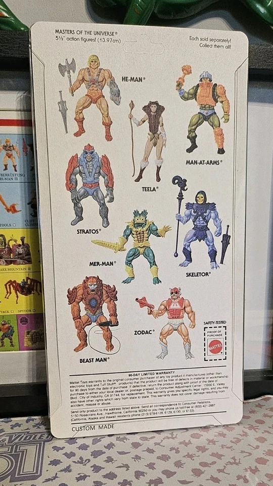 Masters of the Universe - Scare Glow - Vintage 1981 - 100% komplett Custom MOC - Bild 3 von 4