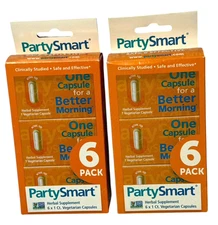 2 Unopened Himalaya Herbals Party Smart Boxes with Expiry Date 8/25