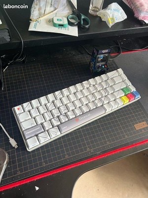 HIGROUND x Sonic the Hedgehog Dreamcast Mechanical Keyboard 65% NEW