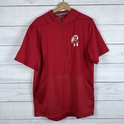 Utah Utes Under Armour Team Player Issued Linebacker Devin Lloyd Hoodie XL