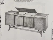 Sams Photofact Repair Service Parts Manual For Wards Airline GAA-2349A