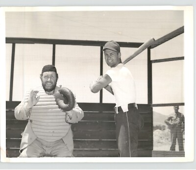 ANDY DEVINE Catcher Hamilton Field California Air Force Base 1943 Press Photo