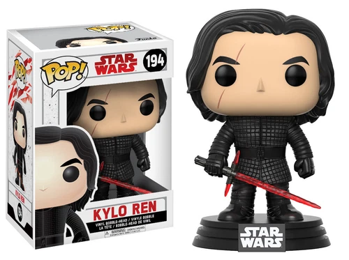 Funko Pop! Vinyl: Star Wars - Kylo Ren (Unmasked) #194