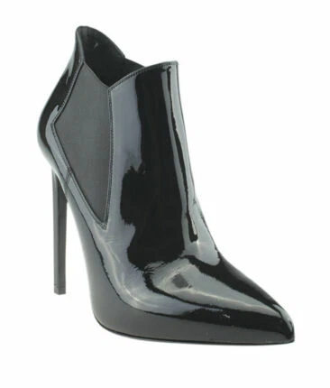 Patent Leather Upper Material Boots for Women