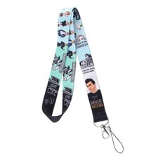 Schitt's Creek David Moira Rose TV Show Comedy 17.7" Neck Lanyard Keychain