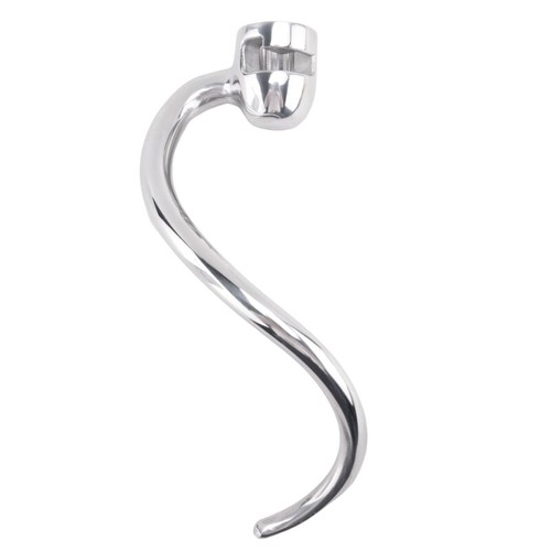 Crochet Pétrisseur Métal 6QT Compatible Kitchenaid KB26G1X K5SS KSM5 - Anti-Adhésif Et Durable