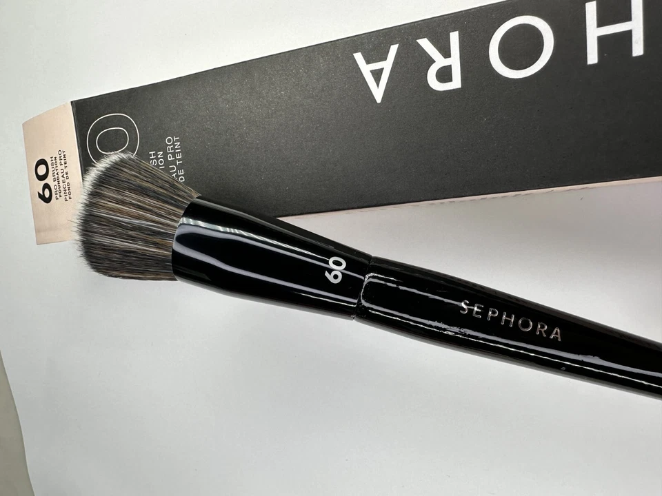 Pincel base SEPHORA COLLECTION PRO #60 novo na CAIXA autêntico 100% - Imagem 2 de 4