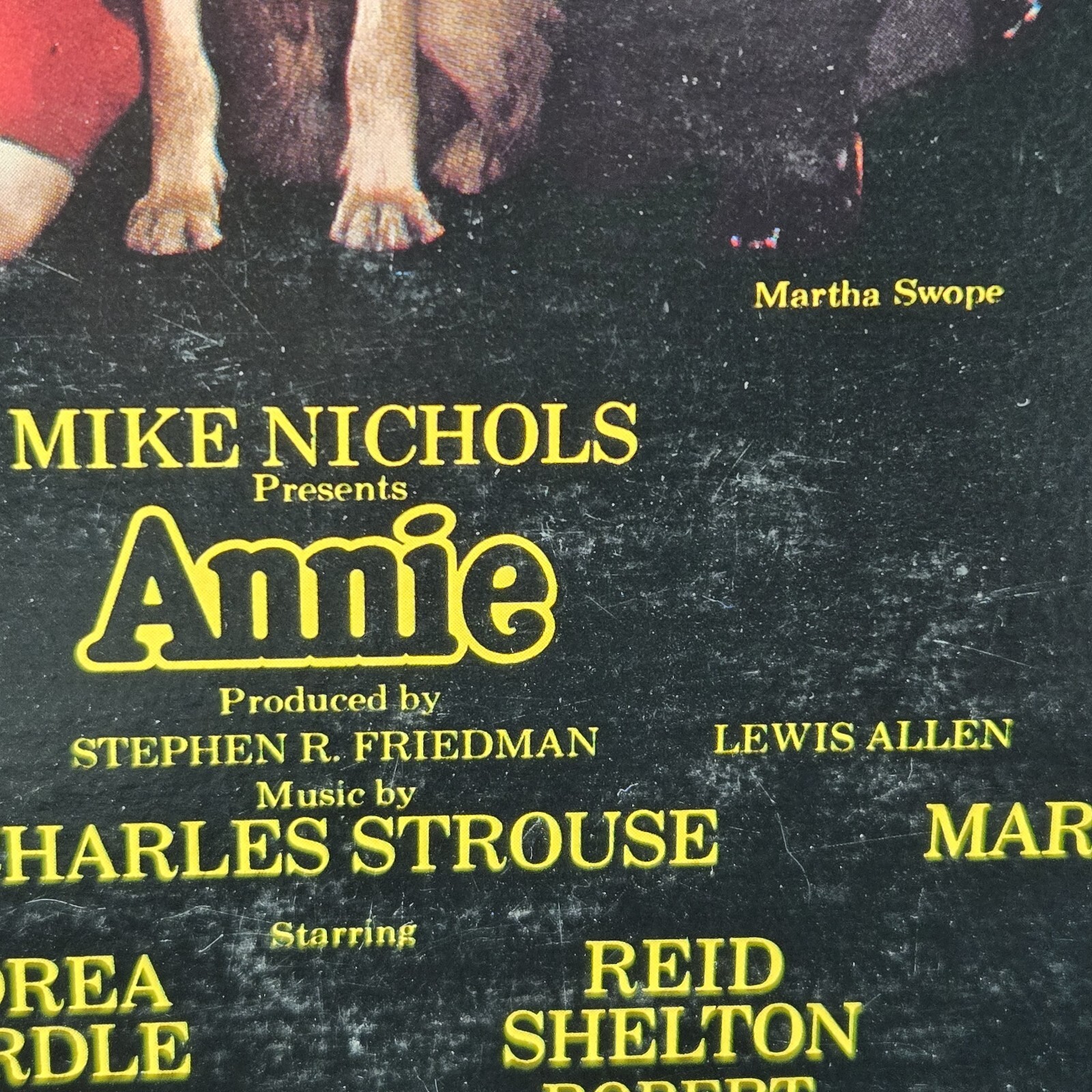 Annie A New Musical Original Cast Soundtrack Record GF LP Columbia JS 34712 thumbnail 6