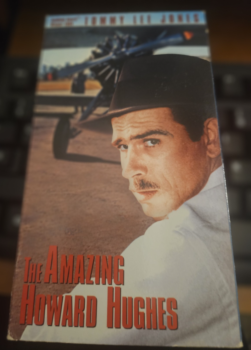 The Amazing Howard Hughes, 1977 (VHS, 1994) Tommy Lee Jones Lee