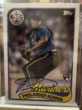 2024 Topps Series 2 1989 Topps Baseball Auto 89BA-PBE Prelander Berroa (RC)