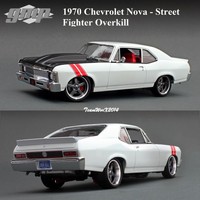Gmp 18811 1970 Chevrolet Nova - Street Fighter Overkill Diecast Car 1:18 Gmp 18811 1970 Chevrolet Nova - Street Fighter Overkill Diecast Car 1:18