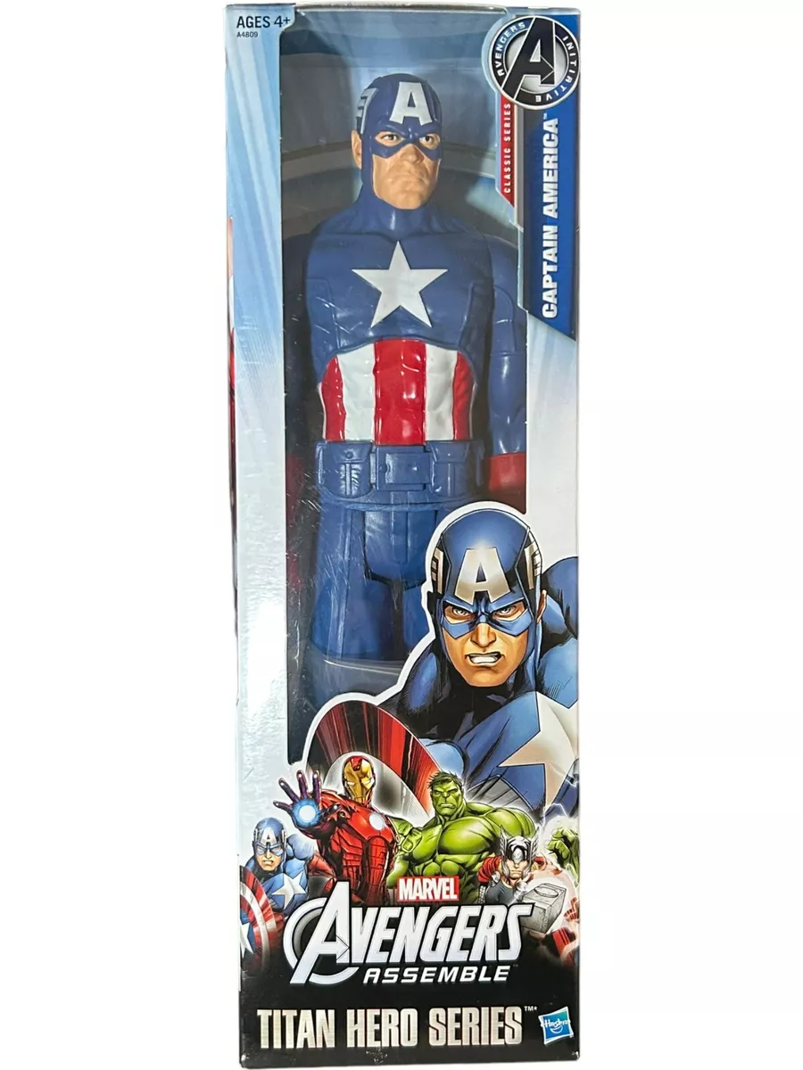 Marvel titan hero series captain sale america