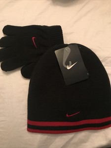 nike hat scarf and glove set