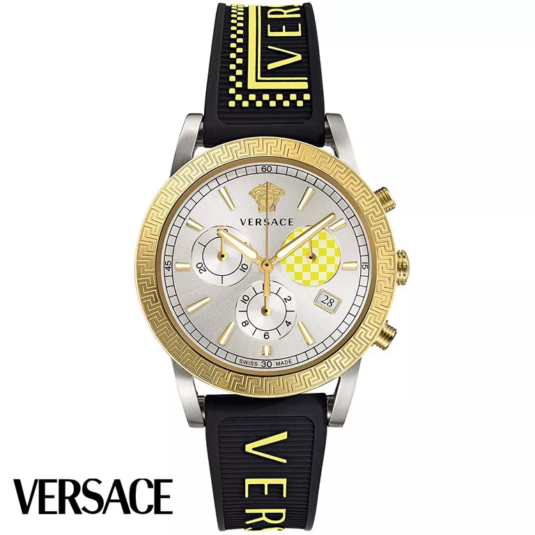 Versace watch rubber strap store