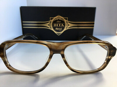 NEW Authentic DITA Durham 025EDRX Havana 55mm Men's Eyeglasses Frame Japan S15