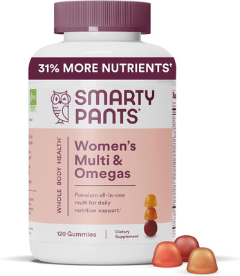 Women'S Multivitamin Gummies: Omega 3 Fish Oil (EPA/DHA), Methylfolate, Coq10, V