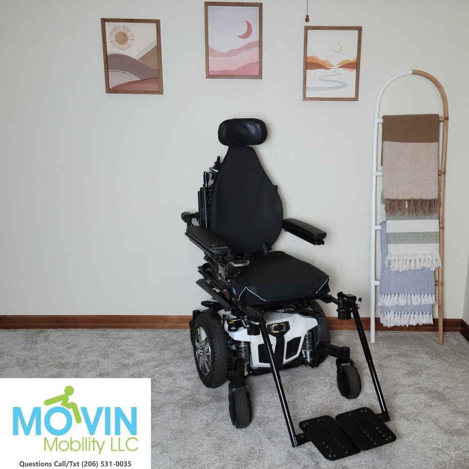 iLevel Quantum Q6 Edge 2.0 Power Wheelchair Electric Tilt Recline Seat ...