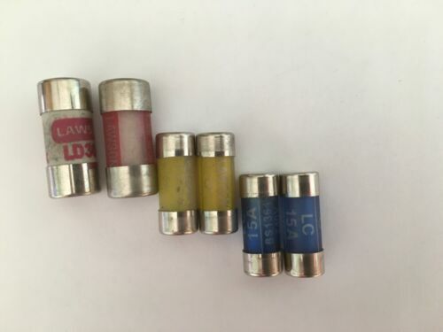Lot De 25 Fusibles Cartouche 13A 250V - Pour Appareils électroménagers Shark - Neuf
