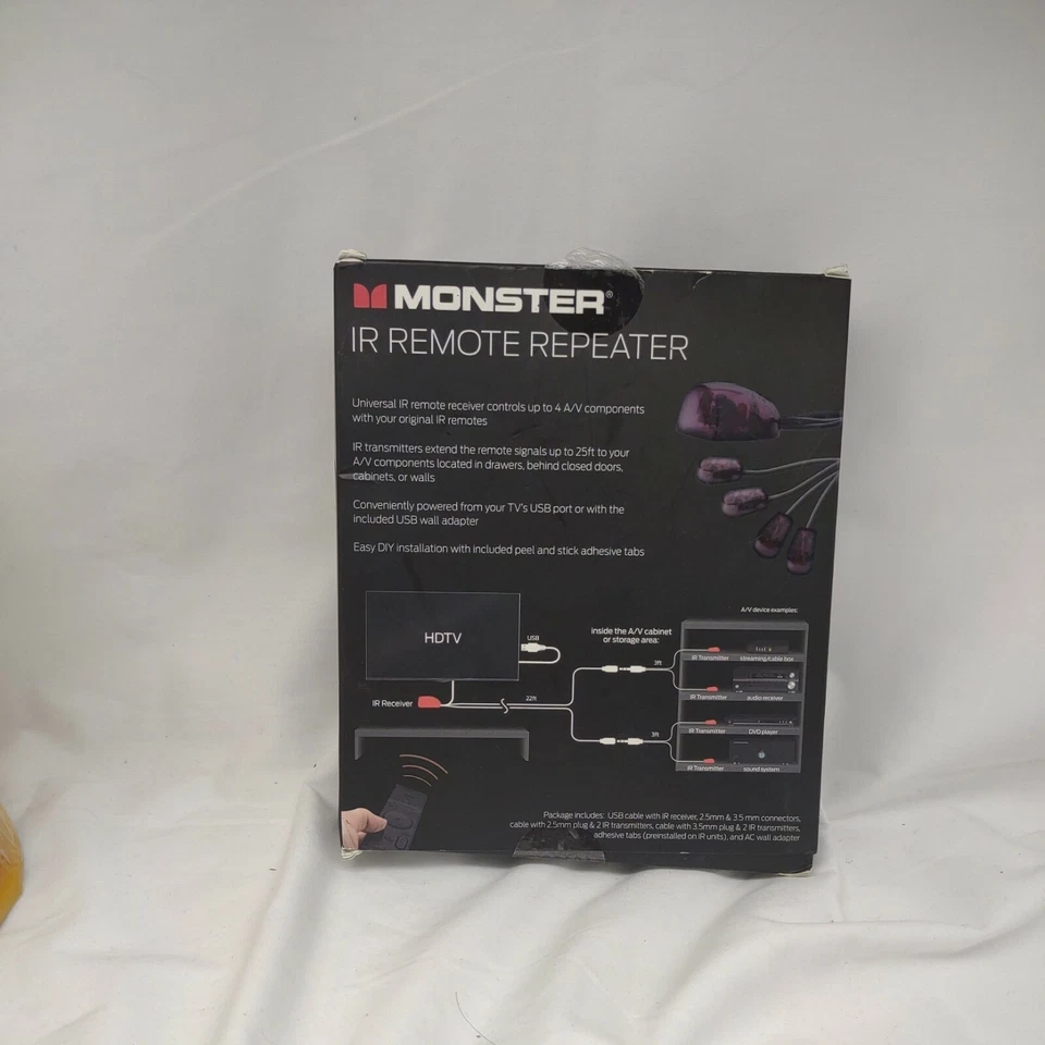 Monster IR Remote Repeater BRAND NEW - Image 3 of 4