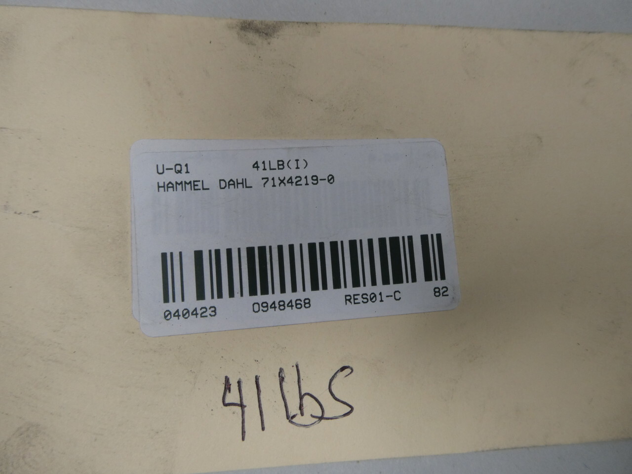 Hammel Dahl 71X42190 Electric Steel Flanged Globe Valve 3/4in