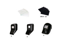 Vorsatzglas Schweißschutzschild Athermalglas Schweißerglas 90x110mm DIN A 8-12