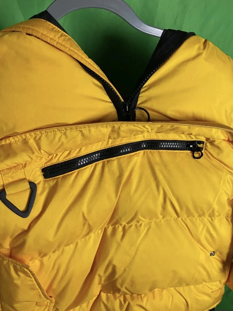 Burberry Yellow Puffer Jacket Men s US S EU 44 46 1 MEASURMENTS IN DESRCIP