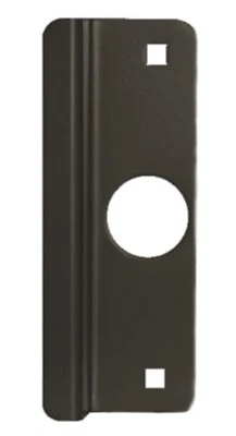 Don-Jo LP-307-DU Aluminum Door Entry Latch Protector Duro Coated, Bronze