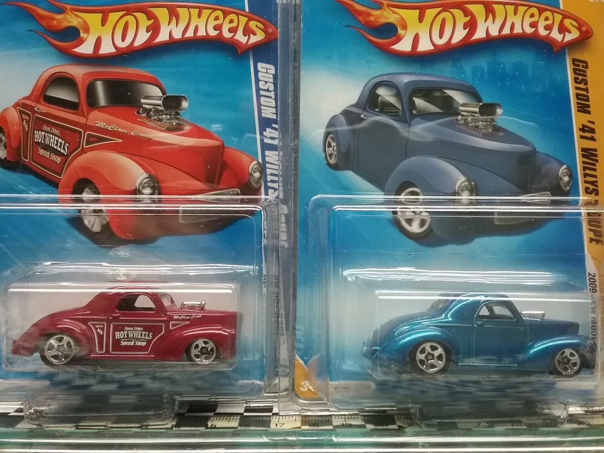 HOT Wheels: (4) 1941 Willys Coupe 1/64 mainline | eBay