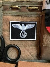 Embroidered military tactical army morale patch "Roman eagle with trident" bk/gl