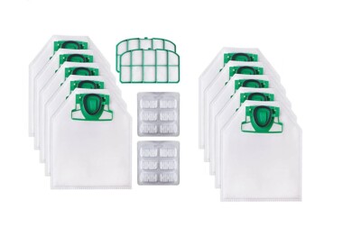 12 Sacchetti + 2 Filtri Per Folletto VK200, VK220 - Aspirazione Potente E Senza Odori! - Foto 9