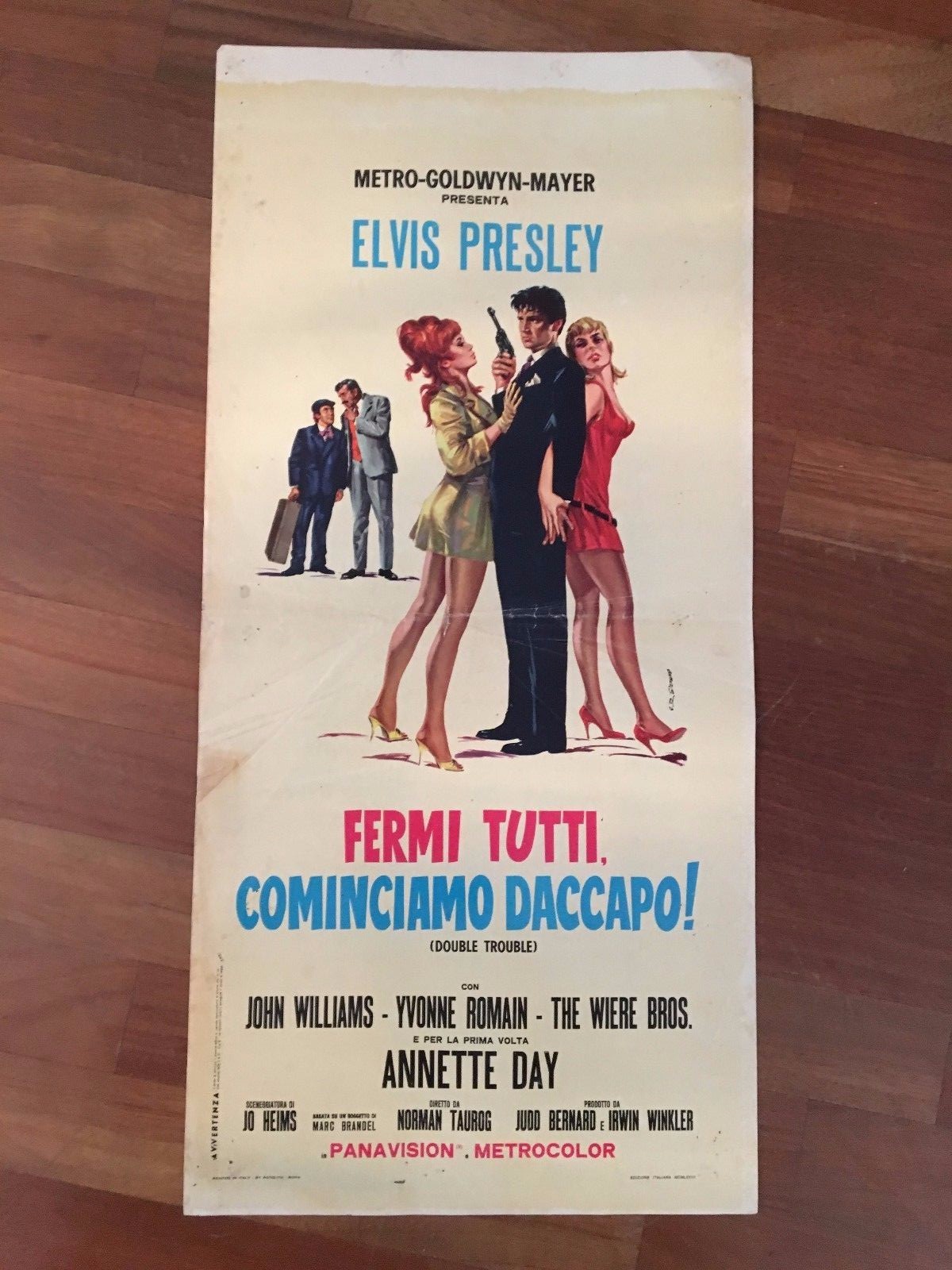 Locandina di Fermi tutti, cominciamo daccapo! (1967)
