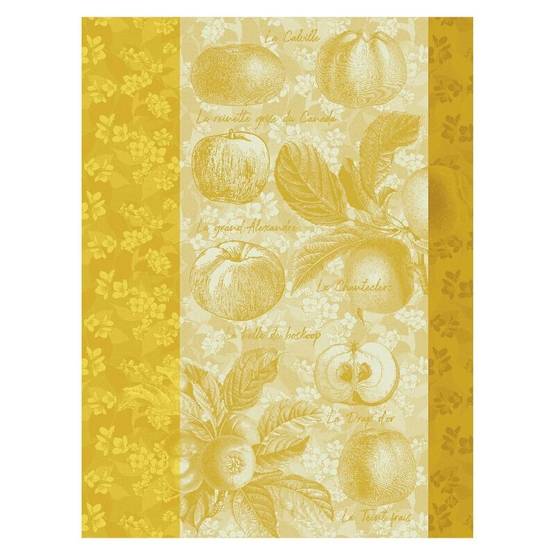 Le Jacquard Francais Pommes a Croquer Towel