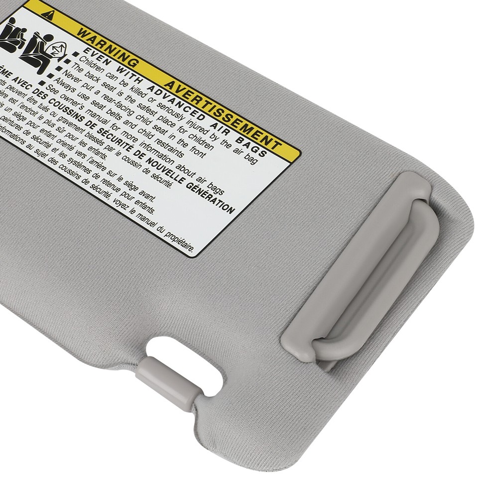 Left Driver Side Sun Visor For Toyota Scion TC 2005-2010 - Gray, Replaces OEM 74320-21210-B2