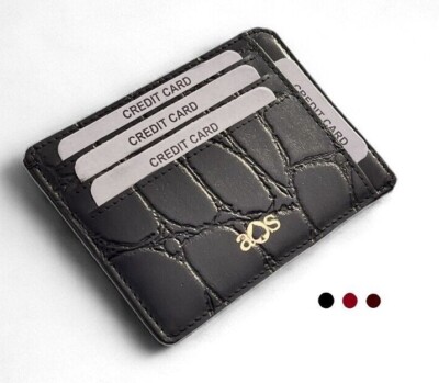 Luxury Wallets Designer Card Case Mens Luxury Leather Credit Card