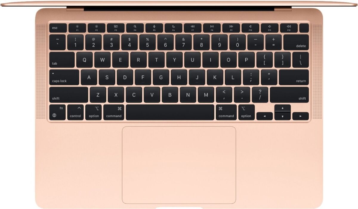 Apple MacBook Air 13in (256GB SSD, M1, 8GB) Laptop - Gold Apple MacBook Air 13in (256GB SSD, M1, 8GB) Laptop - Gold
