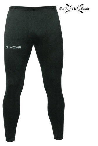 PANTALONE DA RUNNING SLIM GIVOVA LUNGO PER CORSA FITNESS LEGGINS TECNICO  OUTDOOR | eBay
