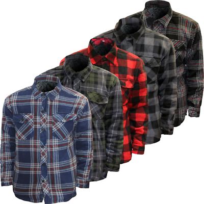 mens thick flannel jacket