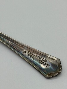 Vintage Fullerton Plaza Cafe Chicago Illinois IL Hotel Silverplate Fork