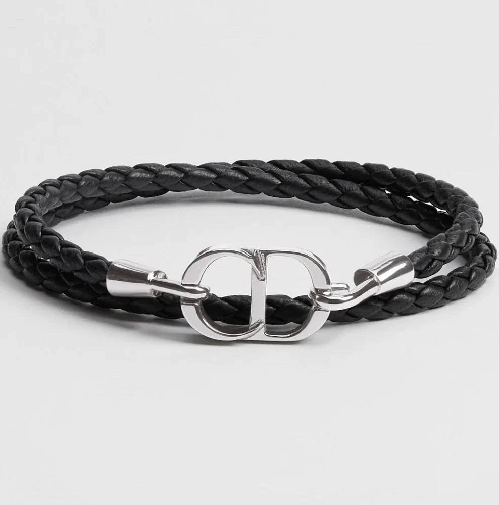 Dior Leather Fashion Bracelets for sale | eBay