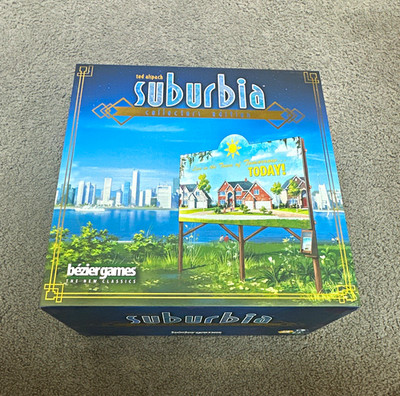 Bezier Games Suburbia Collector's Edition Kickstarter Board Game