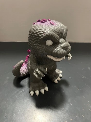 Funko Pop VAULTED Godzilla Purple Back / Black & White Hard To Find Rare loose