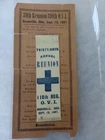 GREENVILLE OHIO 110th INFANTRY GAR CIVIL WAR GRAND ARMY REPUBLIC REUNION RIBBON