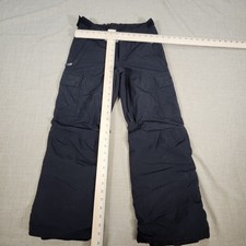 Burton Snow Pants Boys Medium Black DRYRIDE Insulated Room To Grow Winter Ski