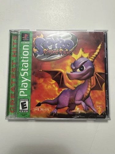 Spyro 2: Ripto's Rage PS1 PlayStation 1 Game 1999 CIB Complete Sony